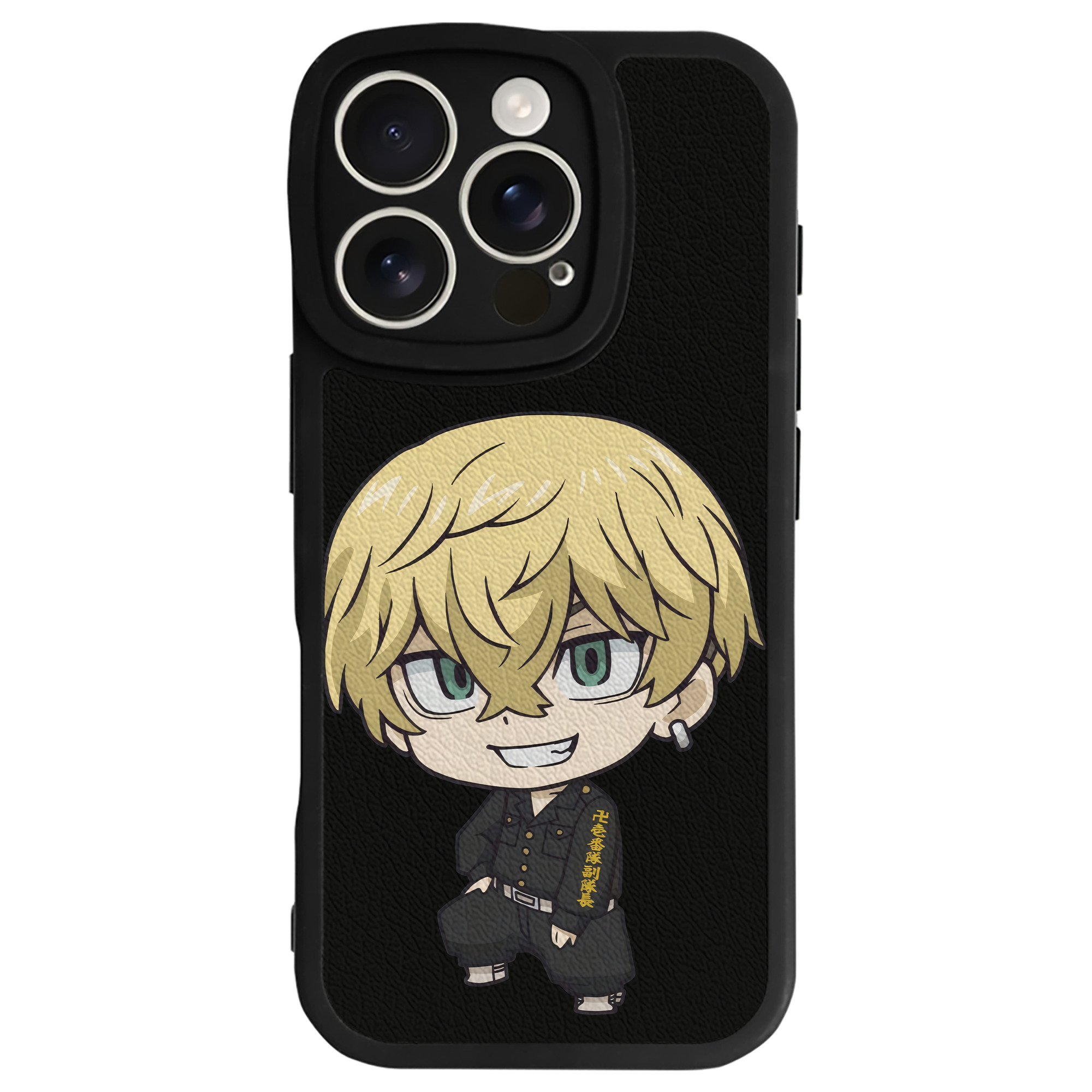 （画像用） 東京リベンジャーズ Tokyo Revengers 【iPhone 16シリーズ対応】シリコンスマホケース（レザー調） 材質：シリコン